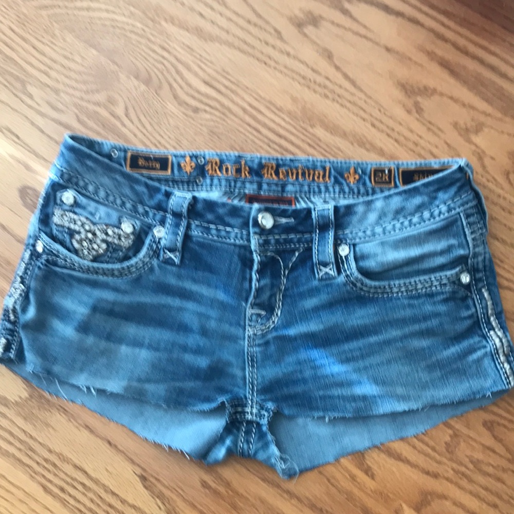 Rock Revival cut off shorts